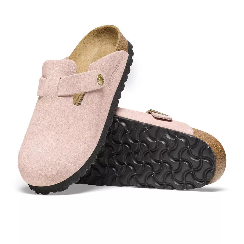 Birkenstock - Chaussons Mule Boston Vl - Rose - Mixte