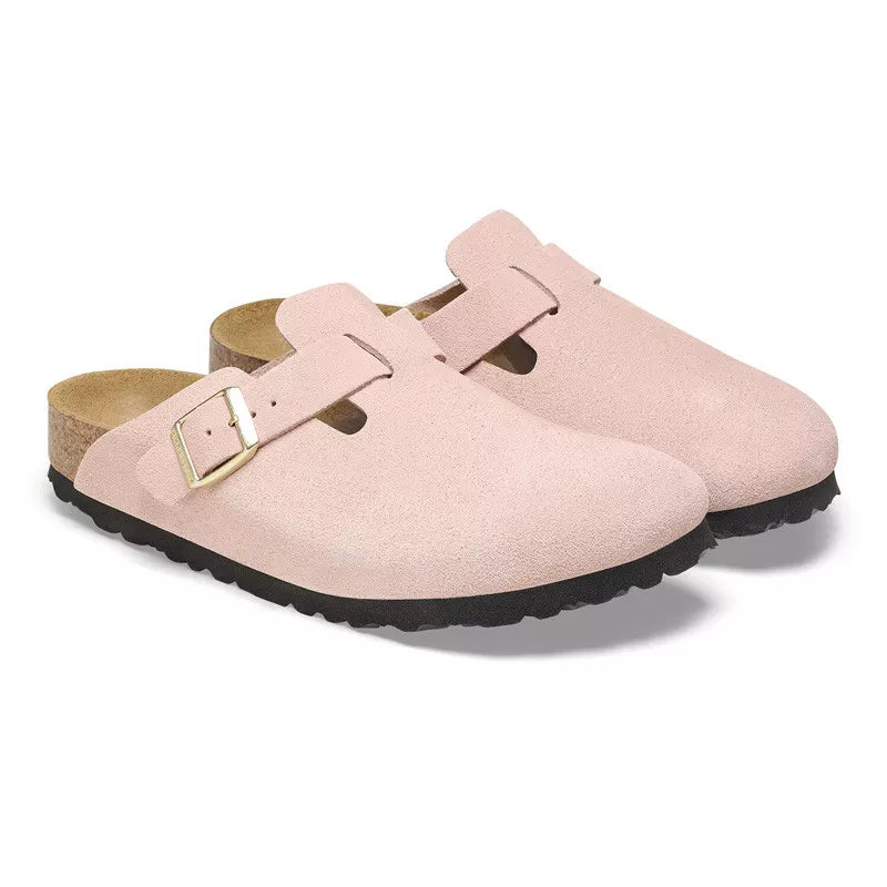 Birkenstock - Chaussons Mule Boston Vl - Rose - Mixte