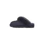 Coquette Slippers - Navy Blue