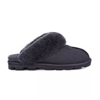 Coquette Slippers - Navy Blue