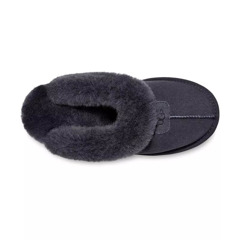 Coquette Slippers - Navy Blue