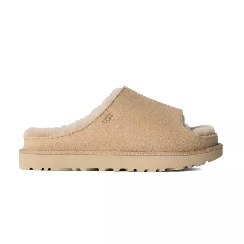 Greenport Slide Slippers - Beige/Ecru