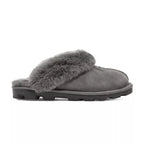 Coquette Slippers - Grey