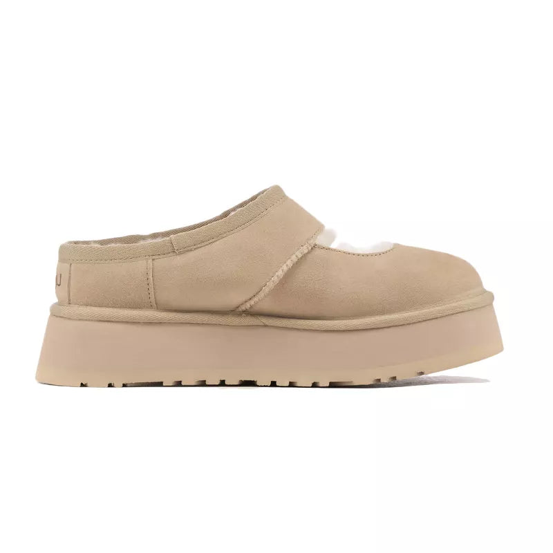 Chaussons Slippers W Bea Mary Jane - Beige Clair