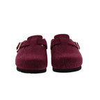 Chaussons Fae Felt - Bordeaux - Femme