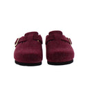 Scholl - Pantuflas Fae Felt - Burdeos - Mujer