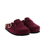 Chaussons Fae Felt - Bordeaux - Femme