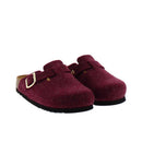Scholl - Pantuflas Fae Felt - Burdeos - Mujer