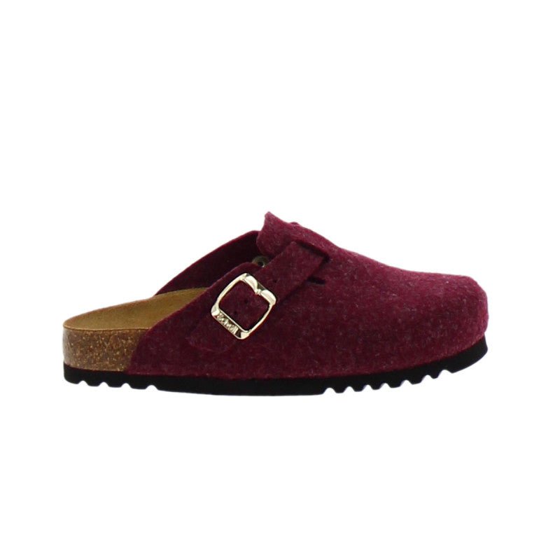 Chaussons Fae Felt - Bordeaux - Femme