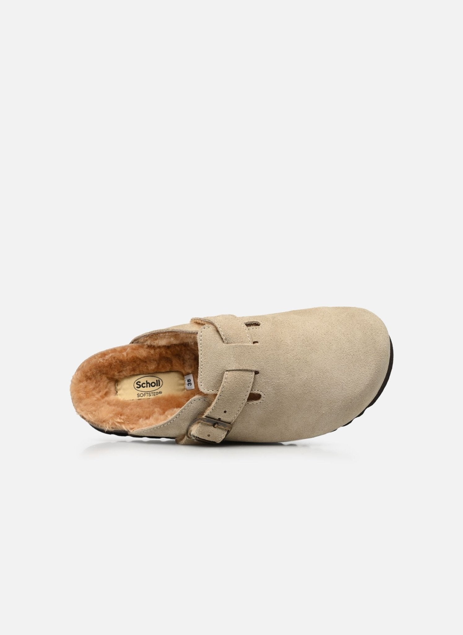 Lined Slippers - Beige - Women