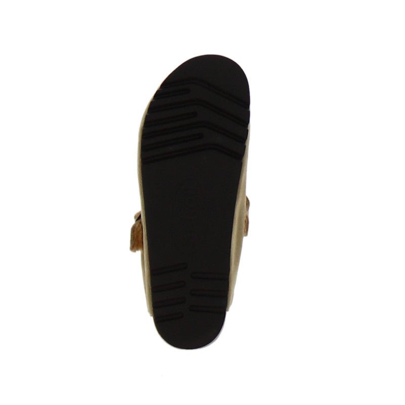 Lined Slippers - Beige - Women