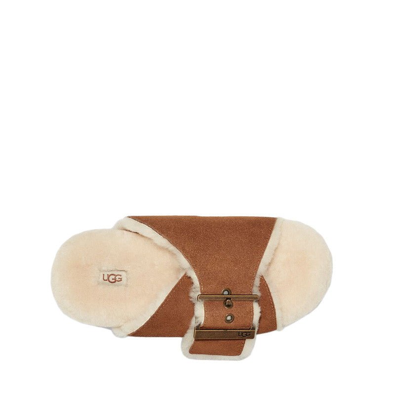 Zapatillas de Casa Outslide Buckle - Marrón - Mujer