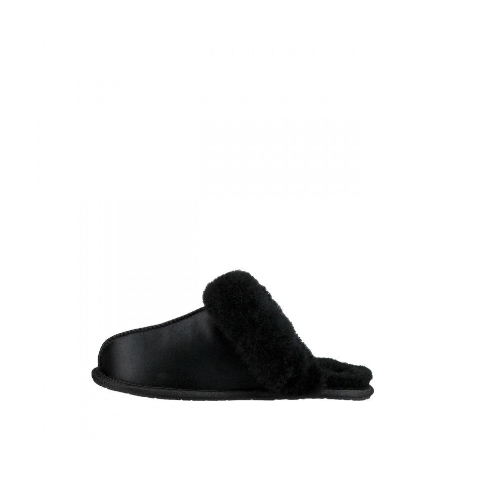 Chaussons Scufette Ii Satin - Noir - Femme