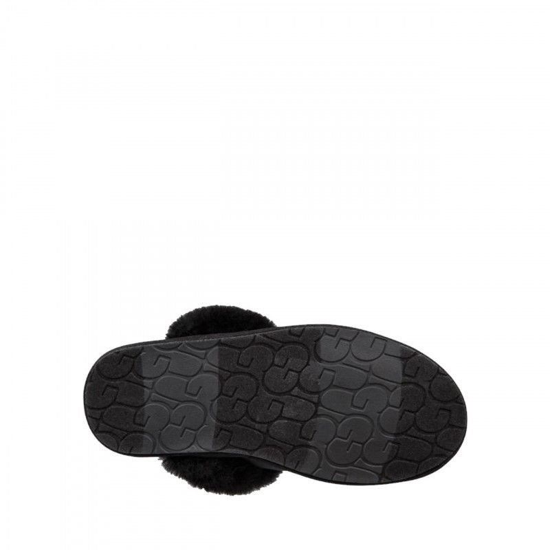 Chaussons Scufette Ii Satin - Noir - Femme