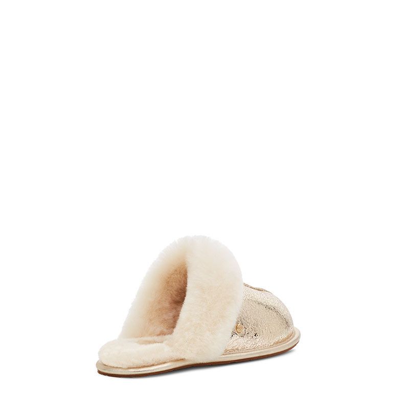 Zapatillas Scuffette Ii Metallic Sparkle - Dorado - Mujer