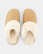 Chaussons Fourrées Femme Paule - Beige