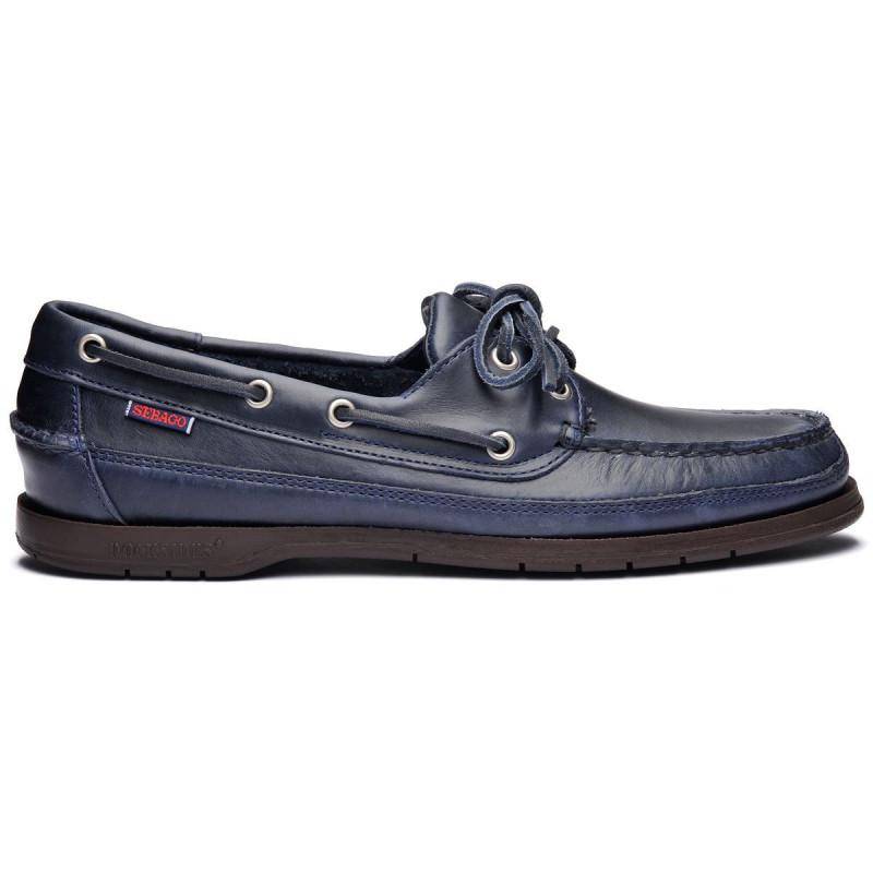 Schooner Dgl Brushed Boat Shoe - Blue - Men