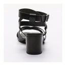 White Sun - Sandales Talon Anaba - Black Buff - Black