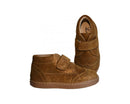 Léon Ankle Boots with Velcro Closure - Iridescent Camel Leather - Girls