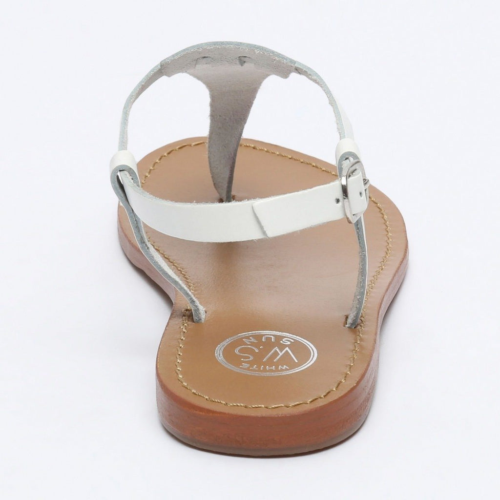 White Sun - Bulla Sandals - White Buff - White