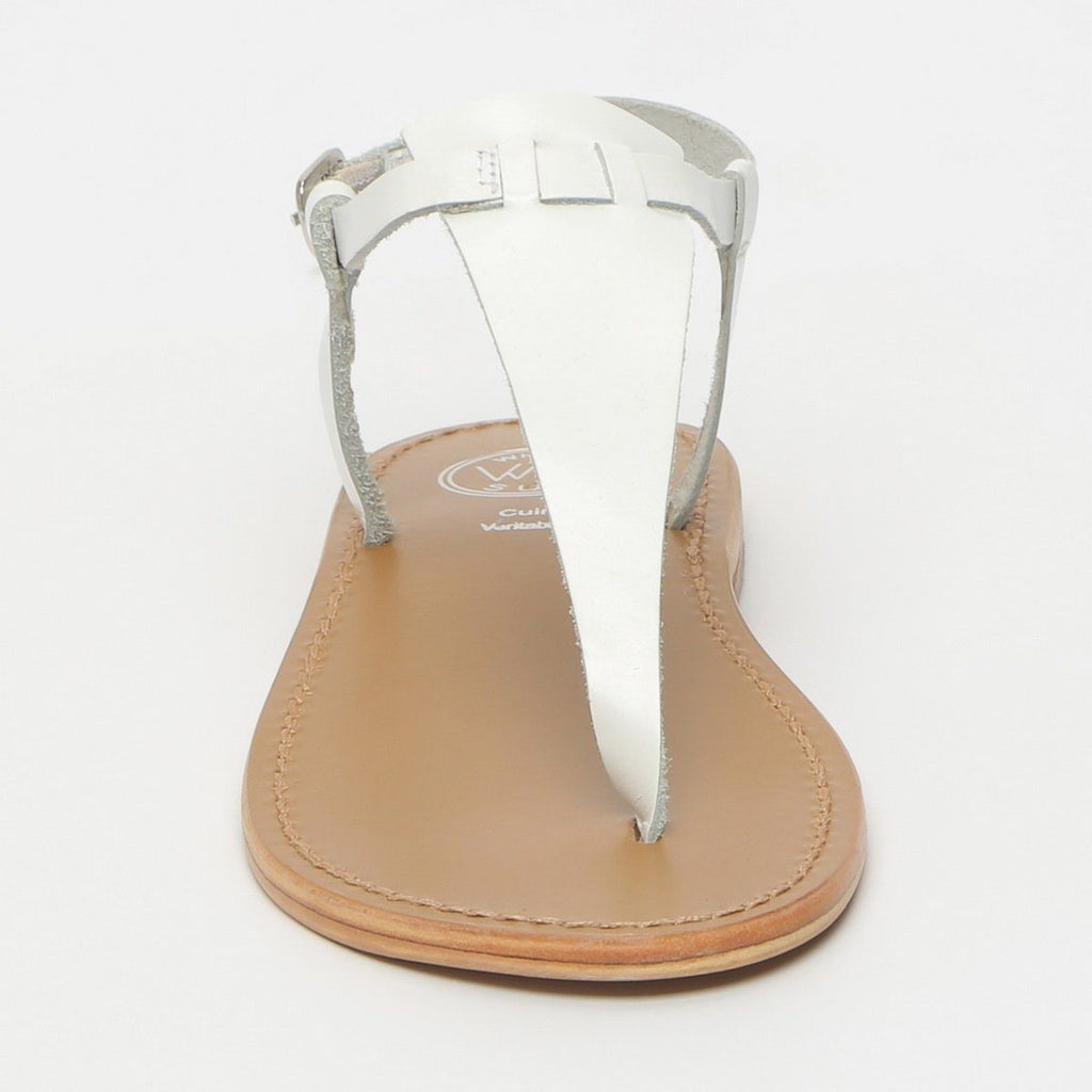 White Sun - Bulla Sandals - White Buff - White