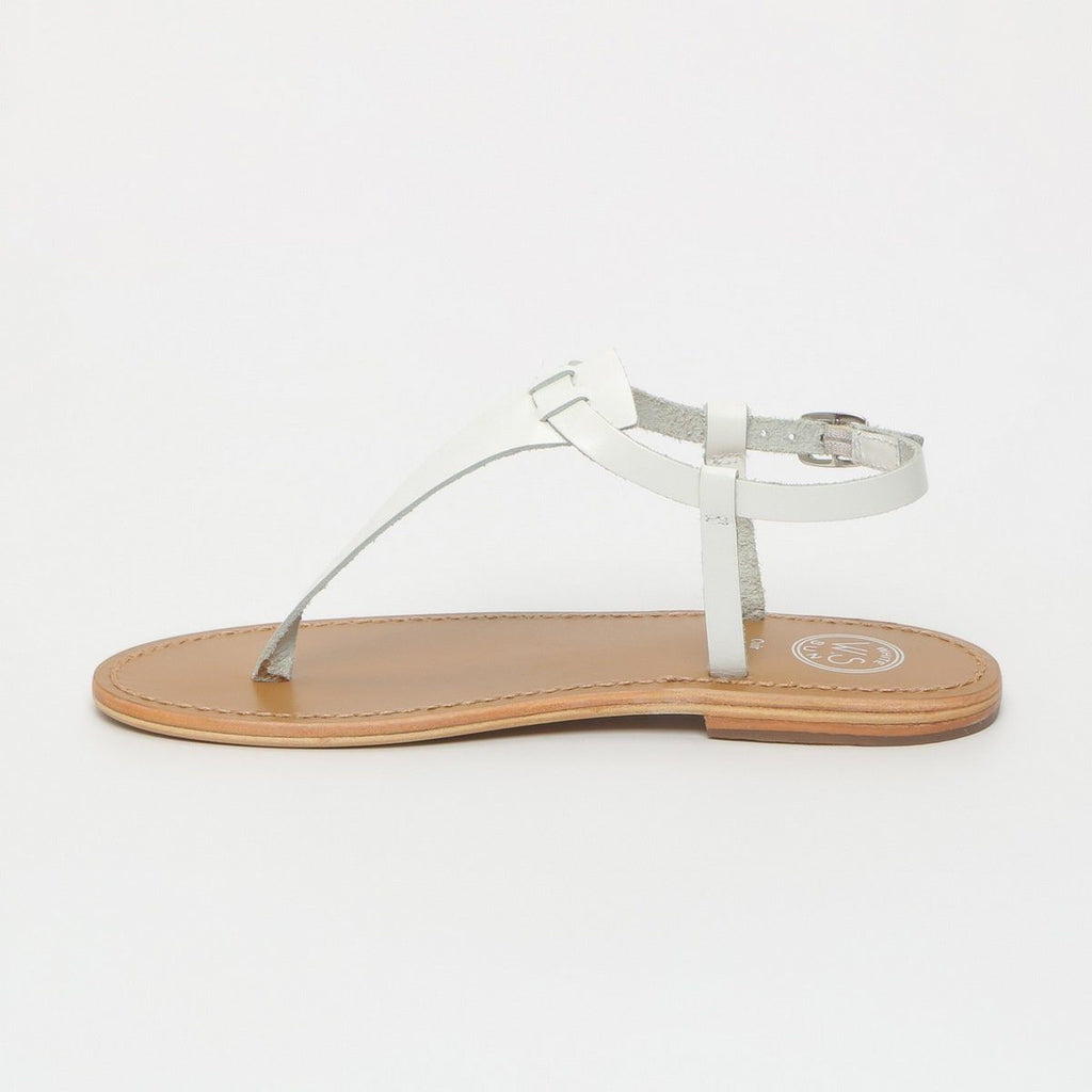 White Sun - Bulla Sandals - White Buff - White