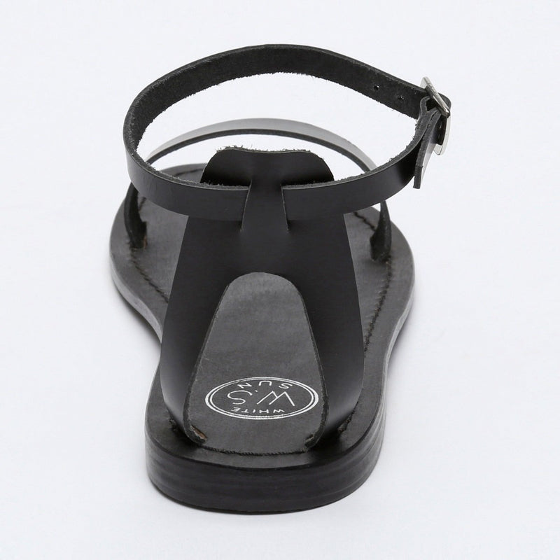 Sol Blanco - Sandalias Cavaliers - Negro Buff - Negro