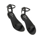 White Sun - Cavalier Sandals - Black Buff - Black