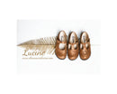 Girls' Mary Jane Shoes with Buckle - Emilie - Iridescent Camel Leather - Girls