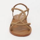 White Sun - Sandales Juno - Taupe Buff (Tresse 3B) - Taupe