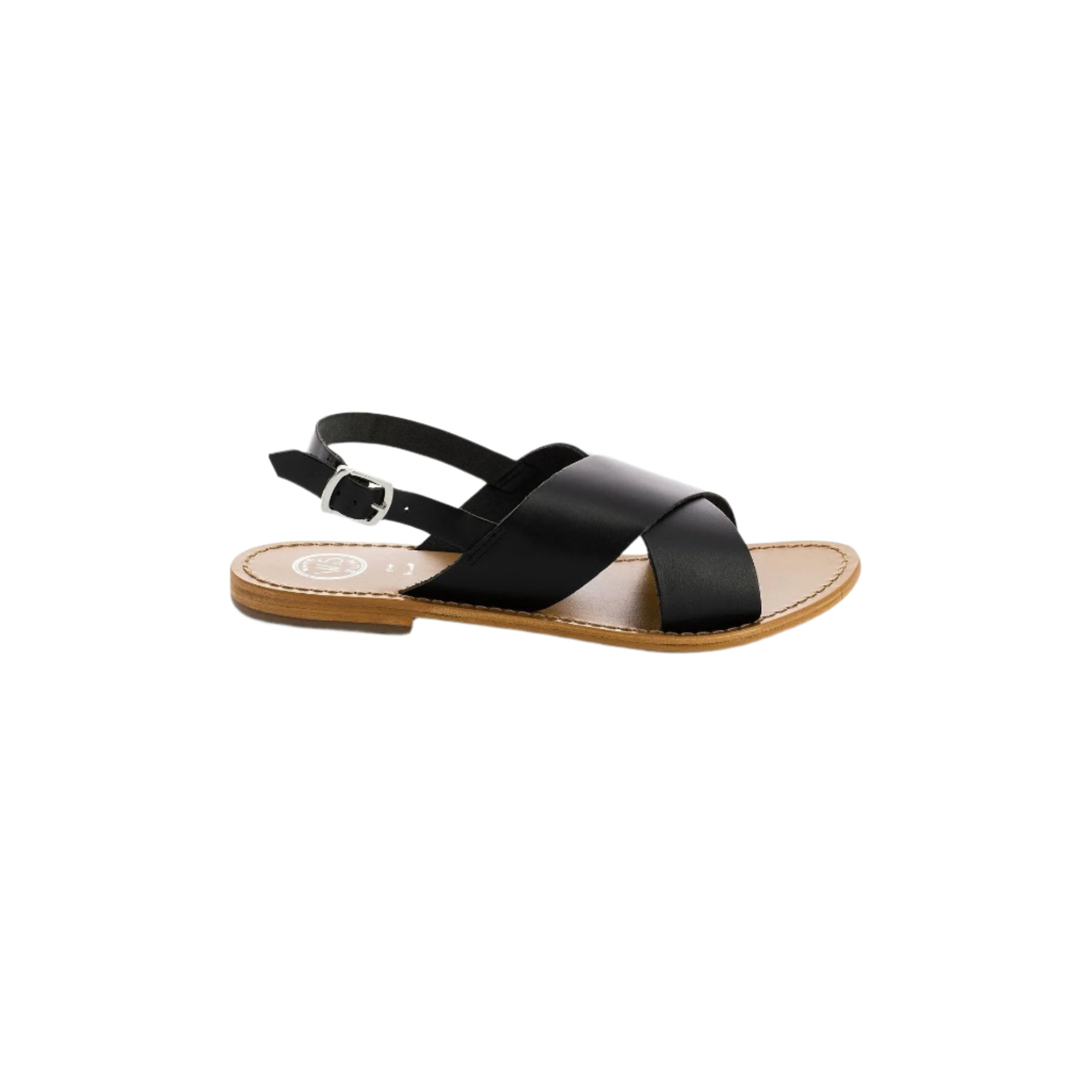 White Sun - Macapa Sandals - Black Buff - Black