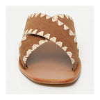 White Sun - Mules Marni - Ante de cabra camel - Camel+Beige