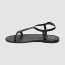 Sol Blanco - Sandalias Miramar - Negro Buff - Negro