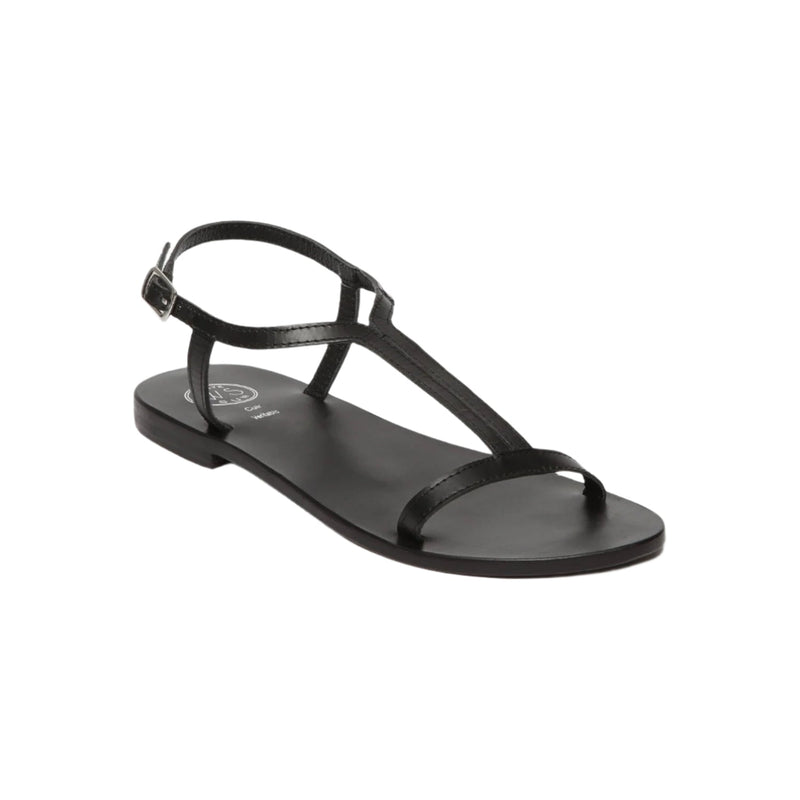 Sol Blanco - Sandalias Miramar - Negro Buff - Negro