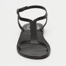 Sol Blanco - Sandalias Miramar - Negro Buff - Negro
