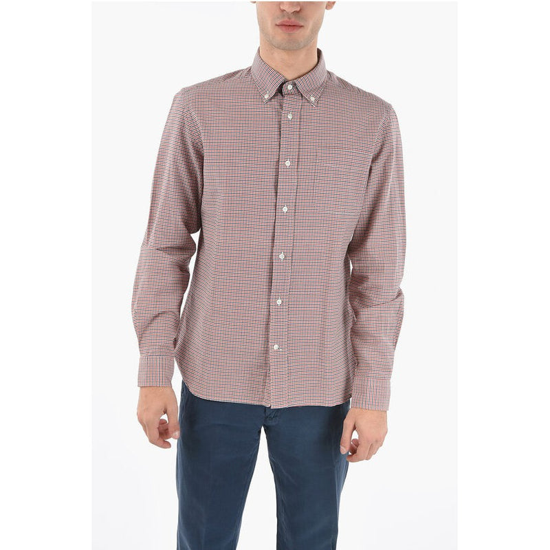 Chemise Checked Button-Down