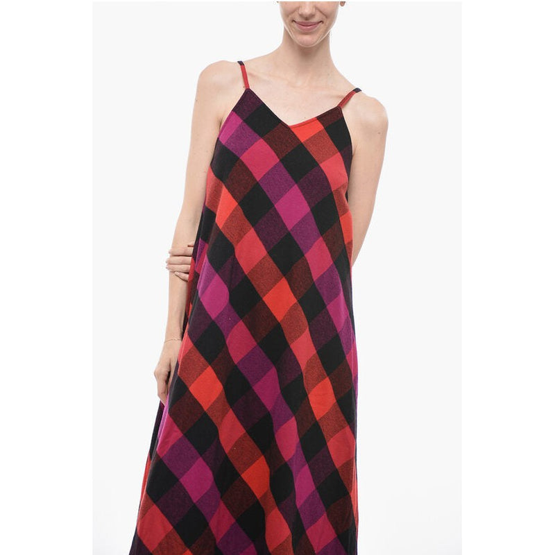 Checkered Archive Long Dress