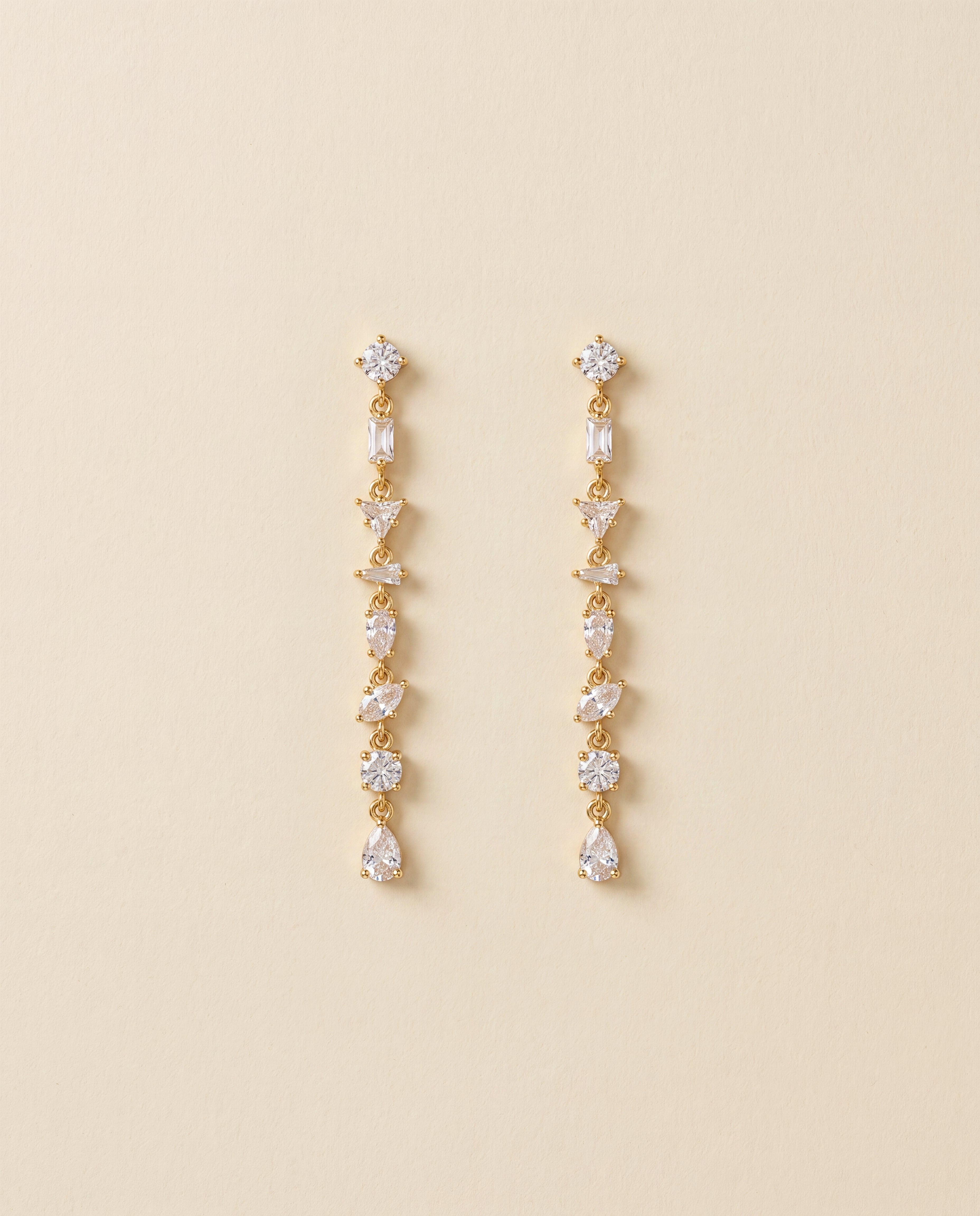 Boucles D'Oreilles Moon Coral