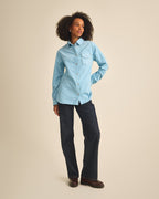 Chemise Alma Bleu Glacier
