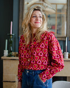 Chemise Athéna coeurs boum