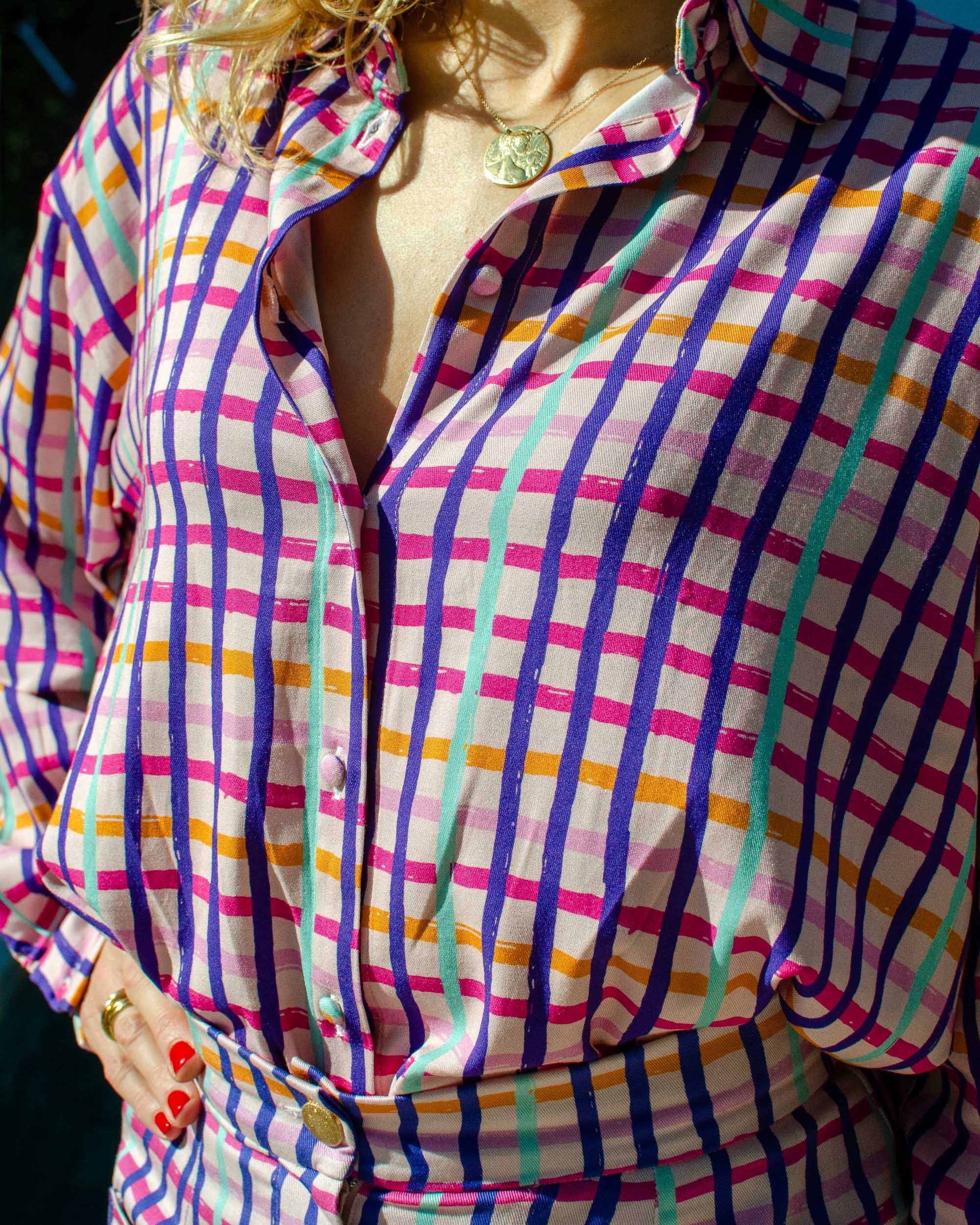Chemise Athéna Tartan