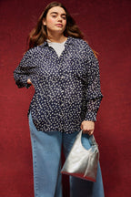 CHEMISE OMER BLUE DICE