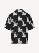 Amiri - Chemise Bowling Imprimé Rabbit - Black - Homme