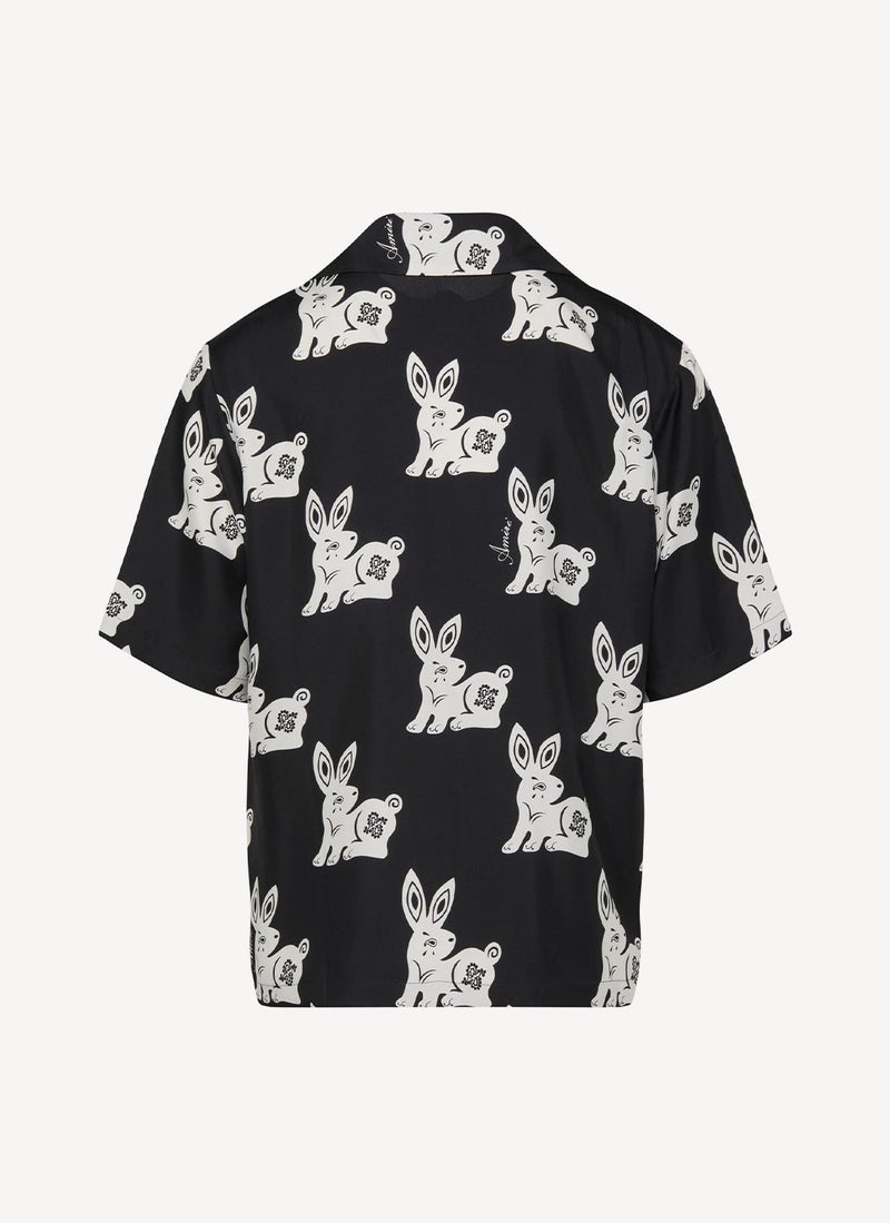 Amiri - Chemise Bowling Imprimé Rabbit - Black - Homme