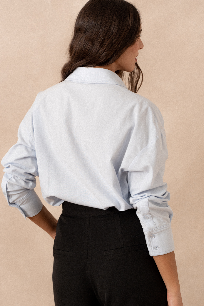 CÉLINA CHAMBRAY SHIRT