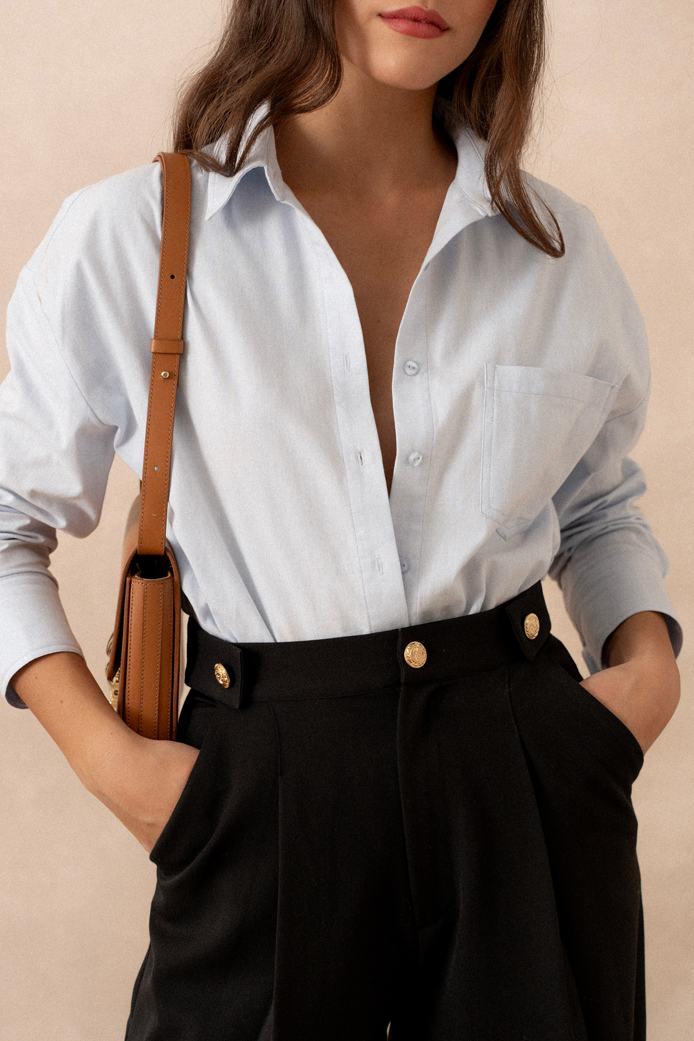 Camisa Célina Chambray