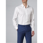 Fursac - Chemise En Twill De Coton - Blanc - Homme