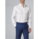 Fursac - Camisa de sarga de algodón - Blanco - Hombre