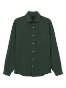 Chemise Col Italien En Oxford Bio - Thym