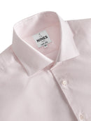 Camisa cuello italiano Tejido técnico - Rosa